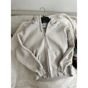 TNA Cozy Fleece Light Beige Zipup